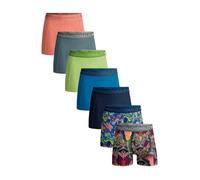 Muchachomalo Herren Boxershorts, Baumwoll Herrenunterwäsche, Multipack 7er Pack, Boxershorts mit Print, Klassische Passform, mit elastischem Bund