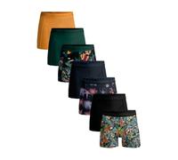 Muchachomalo Herren Boxershorts, Baumwoll Herrenunterwäsche, Multipack 7er Pack, Boxershorts mit Print, Klassische Passform, mit elastischem Bund