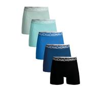 Muchachomalo Herren Boxershorts, Einfarbige Baumwoll Herrenunterwäsche, Multipack 5er Pack, Boxershorts Solid mit klassischer Passform, mit elastischem Bund