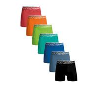 Muchachomalo Herren Boxershorts, Einfarbige Baumwoll Herrenunterwäsche, Multipack 7er Pack, Boxershorts Solid mit klassischer Passform, mit elastischem Bund
