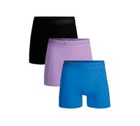 Muchachomalo Herren Boxershorts, Einfarbige Mikrofaser Herrenunterwäsche, Multipack 3er Pack, Boxershorts Solid mit klassischer Passform für Sport, mit elastischem Bund