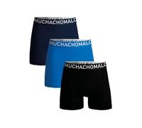 Muchachomalo Herren Boxershorts, Einfarbige Mikrofaser Herrenunterwäsche, Multipack 3er Pack, Boxershorts Solid mit klassischer Passform für Sport, mit elastischem Bund