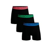 Muchachomalo Herren Boxershorts, Einfarbige Mikrofaser Herrenunterwäsche, Multipack 3er Pack, Boxershorts Solid mit klassischer Passform für Sport, mit elastischem Bund