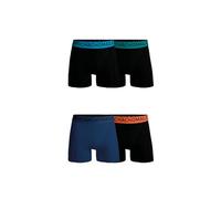 Muchachomalo Herren Boxershorts, Einfarbige Mikrofaser Herrenunterwäsche, Multipack 4er Pack, Boxershorts Solid mit klassischer Passform für Sport, mit elastischem Bund