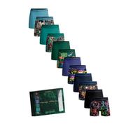 Muchachomalo Herren-Boxershorts, Unterwäsche aus Baumwolle, Multipack, 12-teilig, bedruckt, klassische Passform, mit elastischem Bund