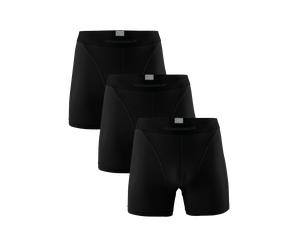 Muchachomalo Herren Pima Baumwolle Boxer Shorts - 3er Pack - Herren Unterwäsche S