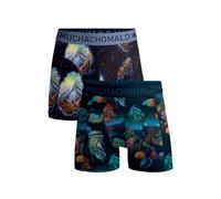 Muchachomalo Jungen Boxershorts, Baumwoll Jungenunterwäsche, Multipack 2er Pack, Boxershorts mit Print, Klassische Passform, mit elastischem Bund