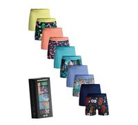 Muchachomalo MUCHACHOMMUCHACHOMALO Boxershorts für Herren, Baumwollunterwäsche für Herren, 10 Stück, bedruckte Boxershorts mit klassischem Schnitt mit elastischem Bund