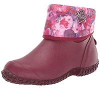 Muck Boot Damen Gummistiefel Garten Schnee, Rot/Buntes Blumenmuster, 41 EU