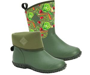 Muck Boot Muckster Ii Damen Regenstiefel, (Grüner Veggie-Druck), 39 EU