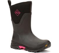 Muck Boots Damen Arctic Ice Mid Achat Gummistiefel, Schwarz Hot Pink, 37 EU
