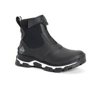 Muck Boots Apex Mid Zip Gummi Schwarz/Weiß Wellington-Stiefel