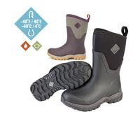 Gummistiefel Muck Boot Arctic Sport II Mid Bordeaux Tweed Damen-Schuhgröße 37
