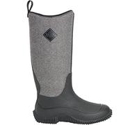 MUCK Boots Damen Hale Gummistiefel, Schwarz W Fuzzy Fischgrätenmuster, 37 EU