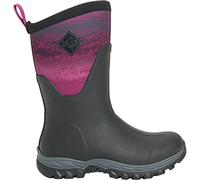 Muck Boots Damen Arctic Sport Mid Gummistiefel, Schwarz Magenta, 42 EU
