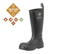 Muck Boots Unisex Mudder Tall Safety Gummistiefel, Schwarz, 49 EU