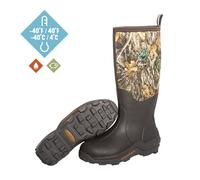 Regenstiefel Muck Boot Woody Max Orange Lining Brown RT Edge Herren-Schuhgröße 43