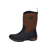 Muck Boots Arctic Weekend Print Damen Regenstiefel, Schwarzbraun, 37 EU