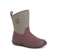 Muckboot Damen Stiefel MUCKSTER II MID - wine/tweed, 43 EU