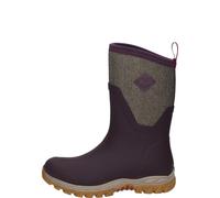 Muckboots halbhoher Damengummistiefel ARCTIC SPORT II MID bordeaux/tweed 37