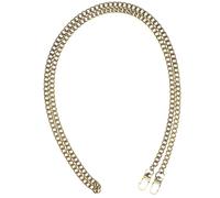 MUCKLILY 1stück Metalltaschenkette Crossbody Schultergurt Abnehmbar für Handtaschen Clutch Umhängetasche Vielseitiger Trageriemen Kettenriemen Ersatz und Dekoration