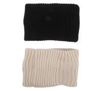 MUCKLILY 2stücke Gestricktes Stirnband für Damen im Winter-look Ohrenwärmer für Kaltes Wetter Stirnbänder zum Laufen und Wandern Strickstirnbänder mit Ohrenschutz für Kalte Tage