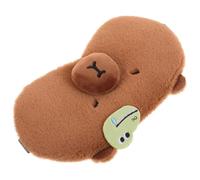 MUCKLILY Flauschige Schlafmaske aus Plüsch mit Elastischem Band Hautfreundliche Augenbinde Zur Lichtblockade Atmungsaktive Augenklappe für Reisen und Entspannung