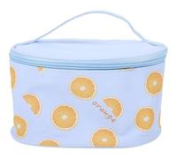 MUCKLILY Kosmetiktasche PU Avocado-Motiv große Kapazität Tragbare Kulturbeutel mit Henkel für Damen und Mädchen Reise Make-up Organizer Tasche