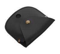 MUCKLILY Vintage Pu taschenuhr etui mit Stoßdämpfendem Innenfutter Kratzfestes Uhrenhalter case für Herren und Damen Kompakte Taschenuhr schutztasche Tragbarer Verschleißfester Uhrenhalter