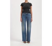 MUD Jeans Damen Jeans "Cleo Mid Loose - Earth Stone" brown W27 L32