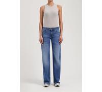 MUD Jeans Damen Jeans Loose Fit "Cleo - Old Stone" blue W33 L32