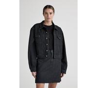 Mud Jeans Gina Jacket Dry Black Größe: XL | Jeansjacken Outlet | Damen | Schwarz