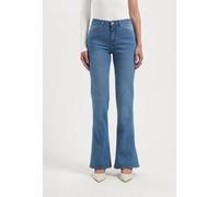 MUD Jeans Unisex Jeans "Isy Flared - Fan Stone" blue W26 L30