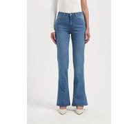 MUD Jeans Unisex Jeans "Isy Flared - Fan Stone" blue W27 L30