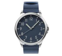 mudita Radiant Schweizer Armbanduhr - für Damen und Herren - Automatik - Wasserdicht - Minimalistisch - Sellita SW200 Elaboré Uhrwerk - 10 ATM Wasserdichtigkeit - Baltic Blue - 37 mm