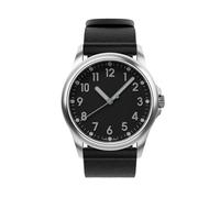 mudita Radiant Schweizer Armbanduhr - für Damen und Herren - Automatik - Wasserdicht - Minimalistisch - Sellita SW200 Elaboré Uhrwerk - 10 ATM Wasserdichtigkeit - Charcoal Black - 37 mm
