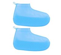 MUELODSIC Silikon-überschuhe für Regen rutschfeste Schuhüberzüge Gummistiefelüberzüge Schuhschutz Regenschuhüberzüge Zusammenfaltbar für Aufbewahrung und Reinigung