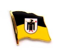 München Flaggen Pin - Oktoberfest - Wiesn Anstecker - Bayern Souvenir