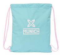 München HEAVEN Rucksack, flach, groß, ideal für Kinder verschiedener Altersgruppen, bequem und vielseitig, Qualität und Widerstandsfähigkeit, 35 x 40 cm, Himmelblau, Himmelblau, Estándar, Casual