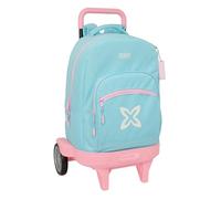 München Sky Großer Rucksack mit Rädern, kompakt, abnehmbar, ideal für Kinder verschiedener Altersgruppen, bequem und vielseitig, Qualität und Widerstandsfähigkeit, 33 x 22 x 45 cm