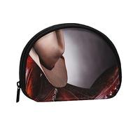 Münzgeldbörse, Geldbörse, Münztasche, niedliches Schweinemuschel, Aufbewahrungstasche, Reißverschluss, Geldbeutel, Tasche für Damen, Herren, Kinder, Pferdesattel mit Cowboyhut Wild, Shell storage bag,