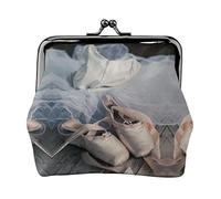 Münzgeldbörse, Geldbörse, Münztasche, Sonnenuntergänge, See, Pferde, Leder, Aufbewahrungstasche, Reißverschluss, Geldbeutel, Tasche für Damen, Herren, Kinder, Ballettschuh, Coin Purse, Münztasche