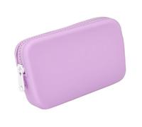 -Münztasche - 15 cm 15 cm Silikon Reißverschlusstasche | Eva Beach Hole Tote On Taschen - Compact Handy Design schützt das Wesentliche und vereinfacht die Organisation, violett, Beziehen Sie