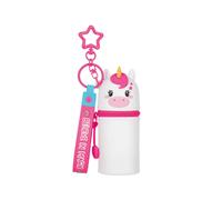 Münztasche mit Schlüsselanhänger Einhorn - Mini Kawaii