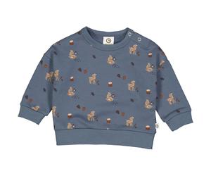 Müsli Baby Reh Sweatshirt - 74 / stormy blue / 95% Baumwolle 5% Elasthan
