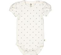 Müsli by Green Cotton Baby Girls Daisy Puff s/s Body Base Layer, Balsam Cream/Corn/Breeze, 98