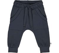 Müsli by Green Cotton Baby - Jungen Cozy Me Big Pocket Baby Casual Pants, Night Blue, 56 EU