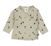 Müsli by Green Cotton Baby - Jungen Mini Me Forest Cardigan T-Shirt, Soft Green/Mustard/Bark, 50 EU