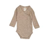 müsli by GREEN COTTON Wickelbody SW rip Balsam melange 56