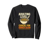 Müsli für Erwachsene zum Abendessen Wieder Sweatshirt